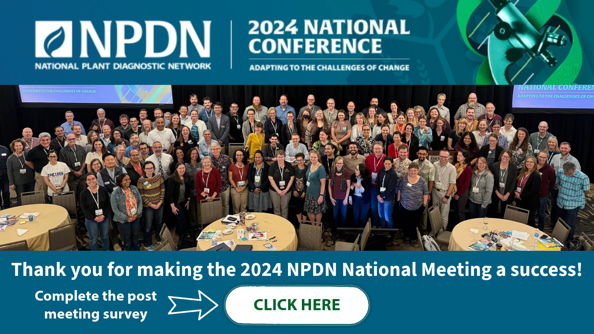 Gathering of people that attended the NPDN National Meeting.